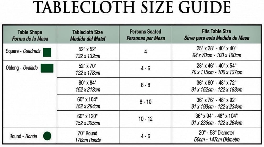 Lintex Cafe Hotel Linen Look Vinyl Flannel Backed Tablecloth, Heavyweight 4 Gauge, 52 x 70 Inch Rectangle, Celery Green Indoor Outdoor Waterproof Wipe Clean Table Cover - Image 9