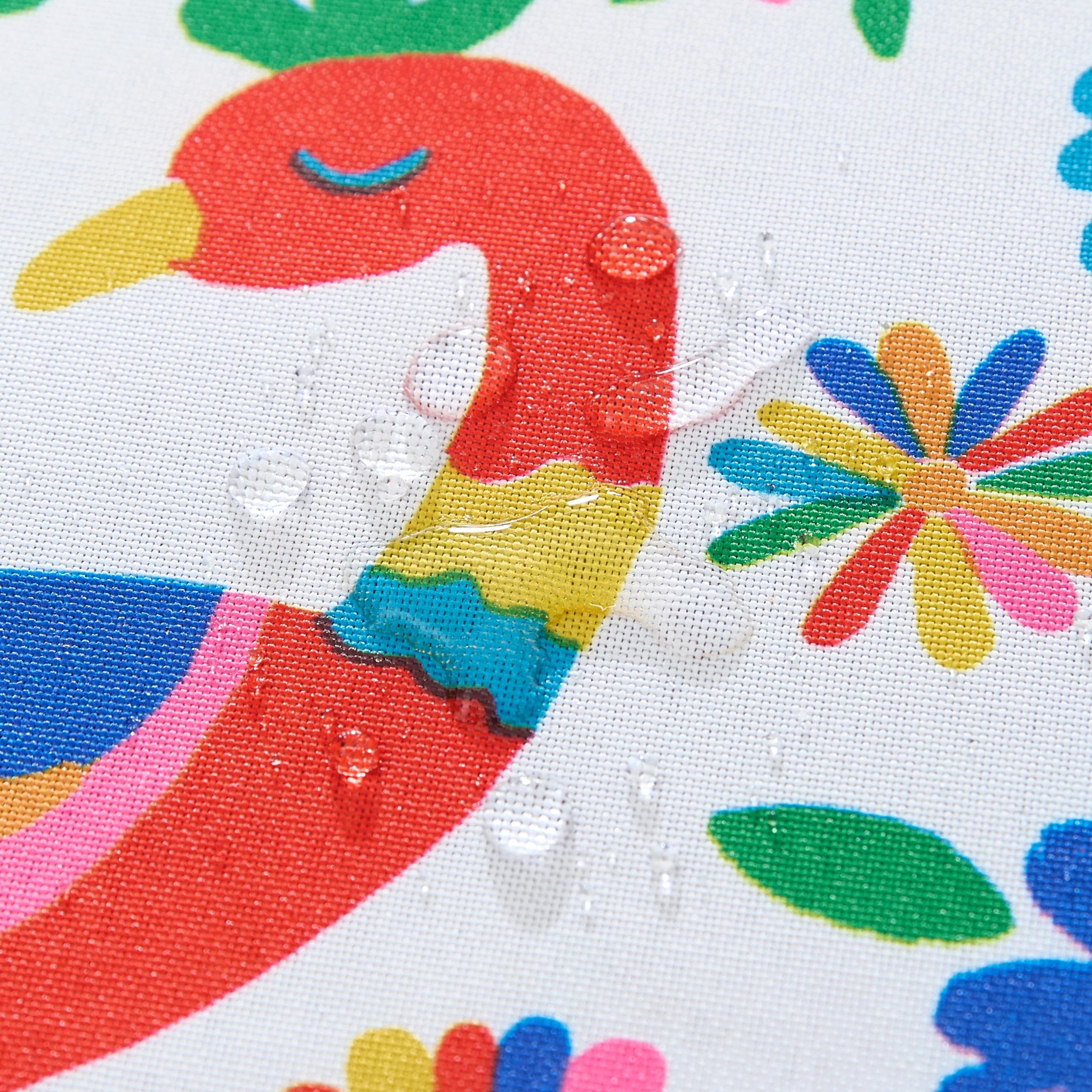 Newbridge Otomi Birds Folk Art Set of 8 Fabric Napkins, Colorful Otomi Folk Art, Water and Stain Resistant, No-Iron Fabric Napkins for Dining Parties - Image 6