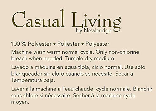 Newbridge Rectangle Fabric Placemats, Set of 4 Placemats, Lemon Orchard, Indoor/Outdoor Stain Resistant No-Iron Fabric Placemats, Fresh Lemon and Citrus Leaf - Image 9