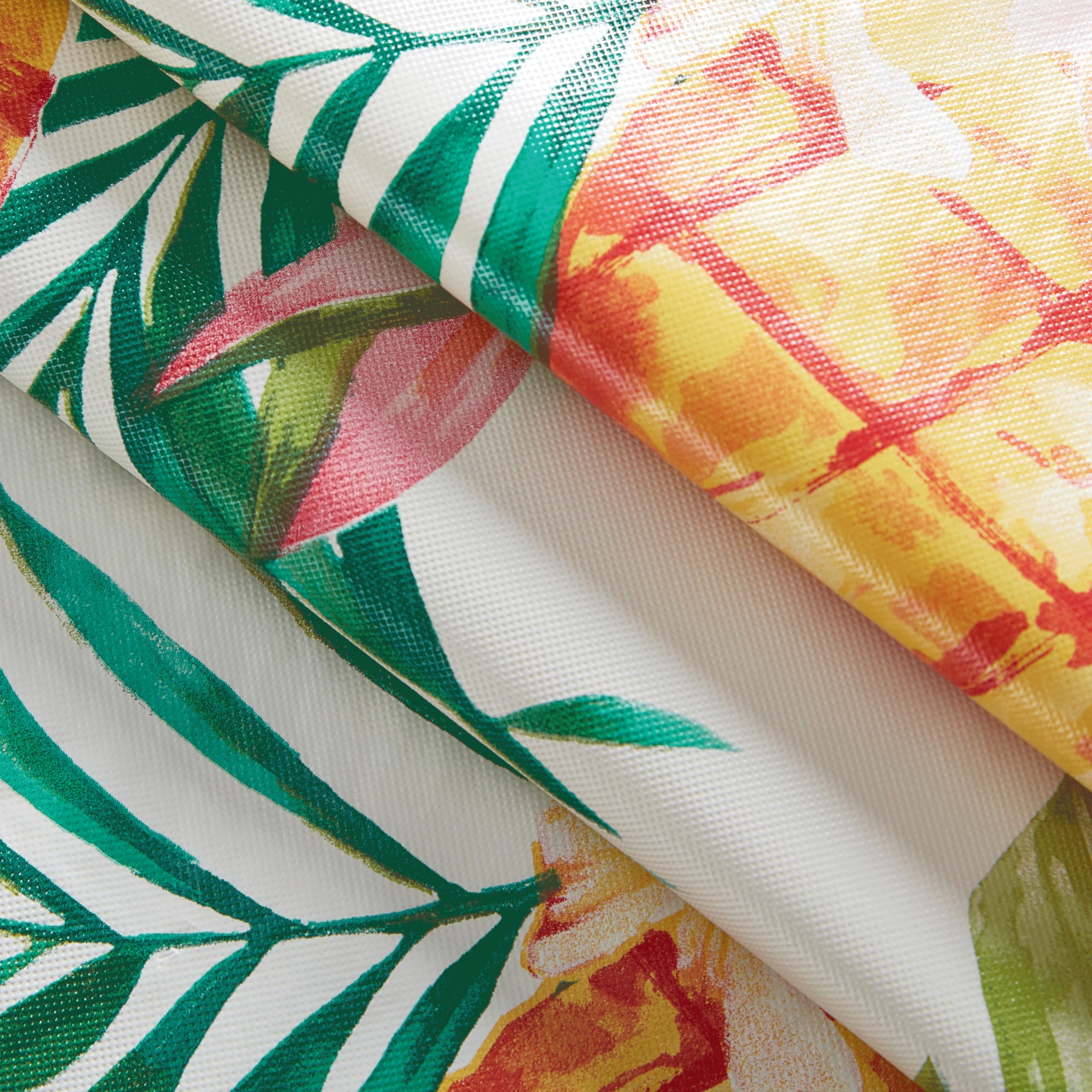 Newbridge Rectangle Vinyl Flannel Backed Tablecloth, 52 x 70 Inch, Hawaii Tropical, Indoor/Outdoor Waterproof Table Party Table Cover, Palms and Pineapples - Image 8